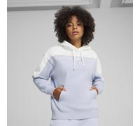 PUMA Felpa con cappuccio Around the Block da donna, Abbigliamento, Blu, S S