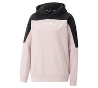 PUMA Felpa con Cappuccio Around The Block da Donna XS Rose Quartz Black Pink