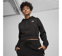 Puma Felpa con cappuccio Better Classics Black da Donna Nero