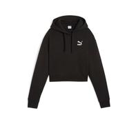 PUMA Felpa con Cappuccio Better Classics Nera da Donna L