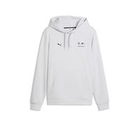 PUMA Felpa con Cappuccio BMW M Motorsport Essentials da Uomo XS, Silver Mist Gray