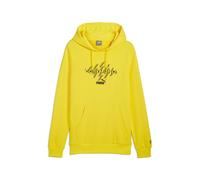PUMA Felpa con cappuccio Borussia Dortmund ftblCULTURE da uomo, Sport, Faster Giallo/Nero, M M