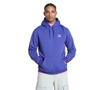 PUMA Felpa con Cappuccio Classics da Uomo M Lapis Lazuli Blue