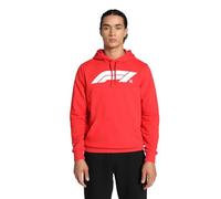 PUMA Felpa con cappuccio con logo Motorsport F1 ESS da uomo, Abbigliamento, Rosso, L L