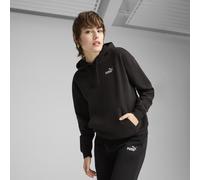PUMA Felpa con cappuccio con logo piccolo Essentials No. 1 da donna, Abbigliamento, Nero, XL XL