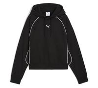 PUMA Felpa con cappuccio Sport Comfort FL corta Donna Nero