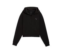 PUMA Felpa con cappuccio da donna Cloudspun nero | S