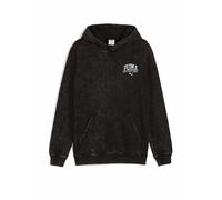 PUMA Felpa con cappuccio da uomo Class Washed nero | XL