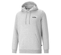 PUMA Felpa con Cappuccio da Uomo Ess+ con Logo Ricamato