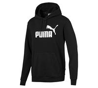 PUMA Felpa con cappuccio da uomo Ess con logo Tr Big, Uomo, Felpa con cappuccio., 851745_01, Nero , 4XL