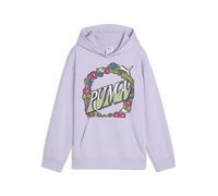 PUMA Felpa con cappuccio e grafica MID 90s dal taglio morbido per ragazzi, Accessori, Viola, 7-8Y 7-8Y