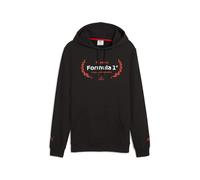 PUMA Felpa con cappuccio e logo F1® Essentials da uomo, Motorsport, Nero, XXL XXL