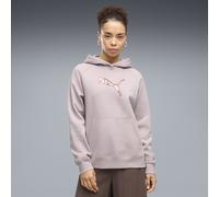 PUMA Felpa con cappuccio e paillettes Essentials da donna, Abbigliamento, Rosa, M M