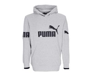 PUMA - Felpa con cappuccio e tasca a blocchi di colore - - Sweatshirts & Hoodies - Uomo - Grigio - L