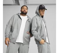 PUMA Felpa con cappuccio e zip integrale Essentials con logo N. 1 da uomo, Abbigliamento, Medium Grigio Heather, XXL XXL