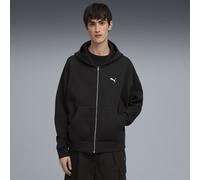 PUMA Felpa con cappuccio e zip Wardrobe Essentials da uomo, Accessori, Nero, L L