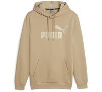 M Ess B Logo Hoodie Fl by Puma XL Beige