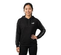 PUMA Felpe Donna Nero Felpa con cappuccio Felpa con cappuccio ESS Tape Autunno i