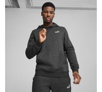 PUMA Felpa con cappuccio Essentials con logo piccolo N. 1 da uomo, Abbigliamento, Dark Grigio Heather, XS XS