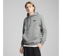 PUMA Felpa con cappuccio Essentials con logo piccolo N. 1 da uomo, Abbigliamento, Medium Grigio Heather, XS XS