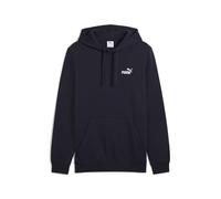 PUMA Felpa con Cappuccio Essentials con Logo Piccolo N. 1 da Uomo XL, New Navy Blue