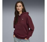 PUMA Felpa con cappuccio Essentials Elevated Comfort da donna, Abbigliamento, Rosso, XXL XXL