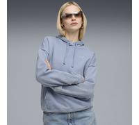 PUMA Felpa con cappuccio Essentials Elevated dal taglio morbido da donna, Abbigliamento, Cool Blu, XS XS