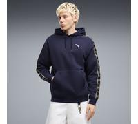 PUMA Felpa con cappuccio Essentials Elevated dal taglio morbido da uomo, Abbigliamento, Blu, L L