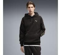 PUMA Felpa con cappuccio Essentials Elevated dal taglio morbido da uomo, Abbigliamento, Nero, L L