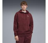 Puma Felpa con cappuccio Ess Elevated Relaxed Wash da uomo taglio morbido Rosso - Confezione da 1