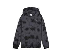 PUMA Felpa con cappuccio Essentials Tie-Dye dal taglio morbido per ragazzi, Accessori, Nero, 15-16Y 15-16Y