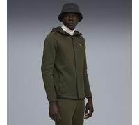 PUMA Felpa con cappuccio Evostripe da uomo,, Dark Olive, XXL XXL