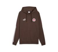 PUMA Felpa con cappuccio FC St. Pauli KING da uomo, Accessori, Marrone, S S
