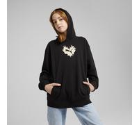 Felpa con cappuccio Flaming Love per ragazzi 15-16Y