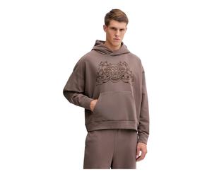 PUMA - Felpa con cappuccio grafica boxy - - Sport - Uomo - Marrone - L