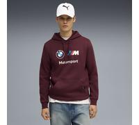 PUMA Felpa con cappuccio in pile BMW M Motorsport da uomo, Accessori, Rosso, M M