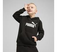 PUMA Felpa con cappuccio in pile con logo ESS N. 1 per bambini, Abbigliamento, Nero, 3-4Y 3-4Y