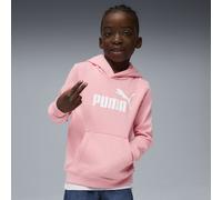 PUMA Felpa con cappuccio in pile con logo ESS N. 1 per bambini, Abbigliamento, Rosa, 4-5Y 4-5Y