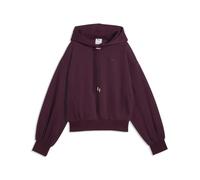 PUMA Felpa con Cappuccio in Pile Her dal Taglio Morbido da Donna