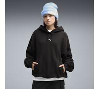 PUMA Felpa con cappuccio oversize Essentials da donna, Abbigliamento, Nero, M M