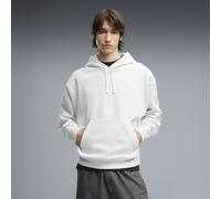 PUMA Felpa con cappuccio oversize Essentials da uomo, Abbigliamento, Bianco, XL XL