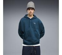 PUMA Felpa con cappuccio oversize Essentials da uomo, Abbigliamento, Blu, S S