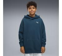 PUMA Felpa con cappuccio oversize Essentials per ragazzi, Abbigliamento, Blu, 11-12Y 11-12Y