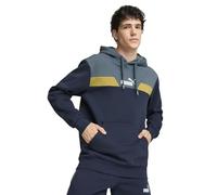 PUMA Felpa con Cappuccio Power da Uomo L Club Navy Blue