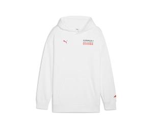 PUMA Felpa con Cappuccio Relaxed Formula 1 Drive To Survive Bianca - Taglia: XXL