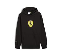 PUMA Felpa con Cappuccio Scuderia Ferrari HP Race Big Shield da Uomo M, Black