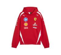 PUMA Felpa con cappuccio Scuderia Ferrari HP Replica Drivers Authentic da uomo, Accessori, Rosso, XXL XXL