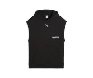 PUMA Felpa con Cappuccio Senza Maniche Graphics Training da Uomo XXL, Black