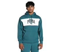 PUMA Felpa con Cappuccio Squad da Uomo L Cold Green