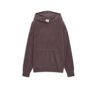 PUMA Felpa con Cappuccio Unisex Ess Elevated Comfort in Velluto a Coste (Confezione da 1)